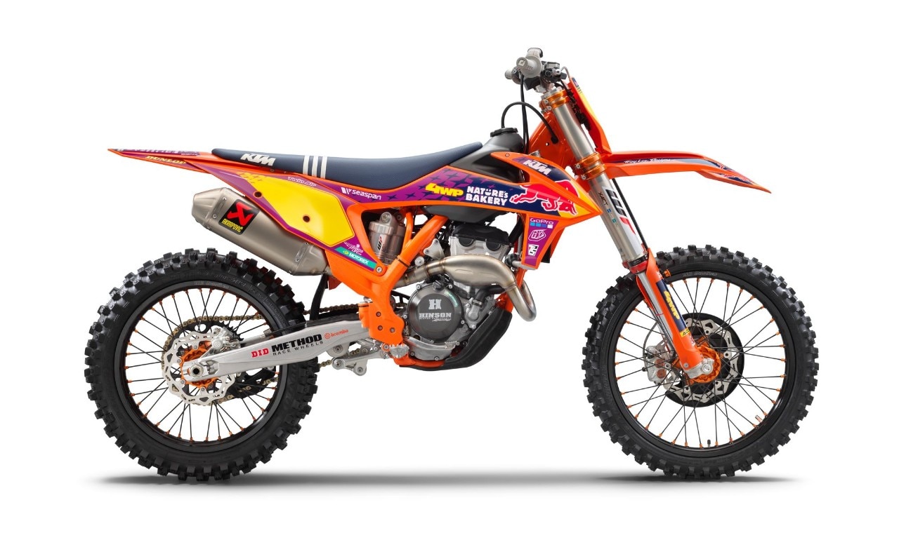 KTM presenta la 250 SX-F Troy Lee Designs 2021